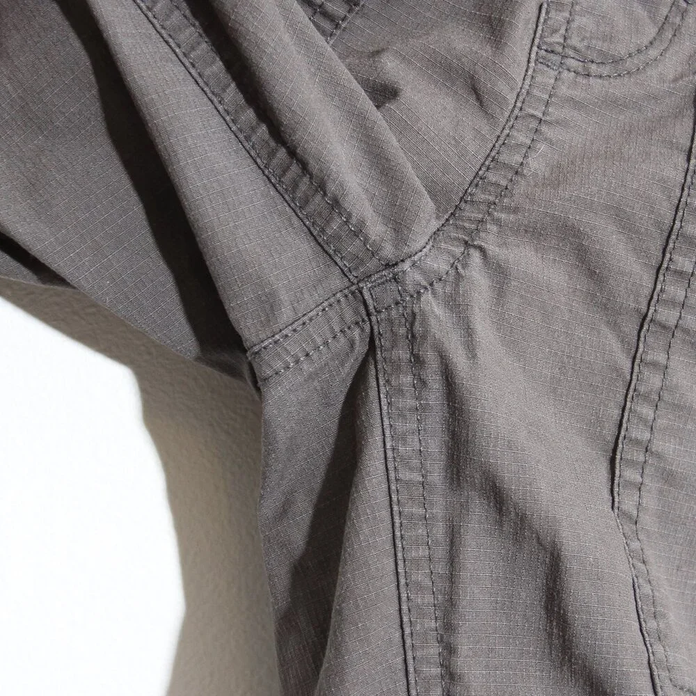 Vuori Ripstop Pant Men's Gray Organic Cotton Size Small